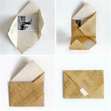 Quick Envelope Envelope Tutorial Diy Envelope Origami Envelope