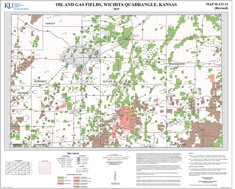 KGS--2-Degree Maps--Wichita--Oil and Gas Fields