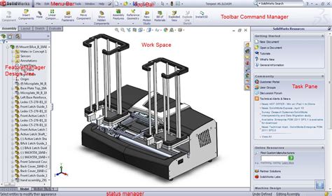 Solids Works Solidworks 2010 User Interface