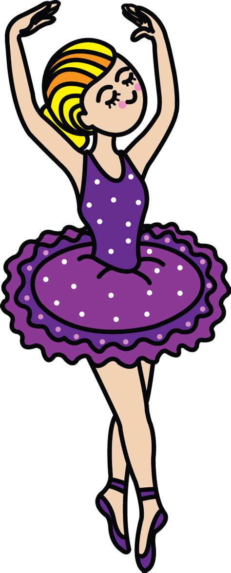 Easy To Draw Cartoon Ballerina Clipart Full Size Clipart 4199996