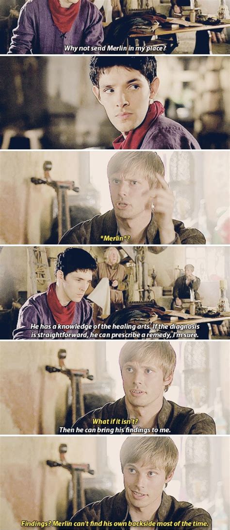 Merlin I Think Hes Capable Of Much More Than You Imagine Sire