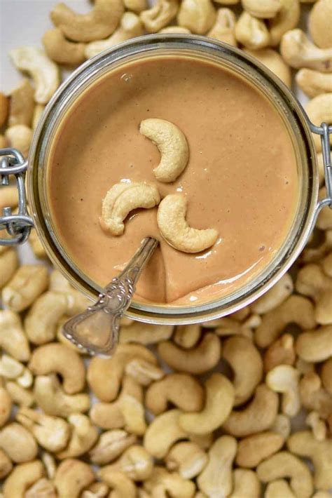 how to make homemade cashew butter alphafoodie