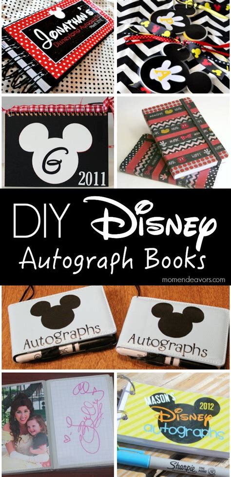 10 Diy Disney Autograph Books Artofit