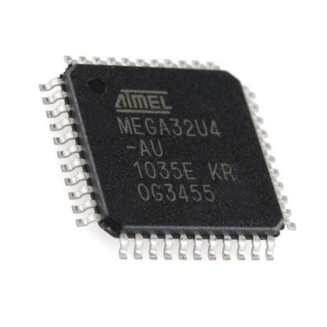 Atmega32u4 Au Atmel Mega32u4 Au Microcontroller 25 Kb Tqfp 44 At Rs
