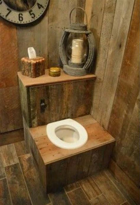 Need To Do This ️ Outhouse Bathroom Rustic Bathrooms Rustic