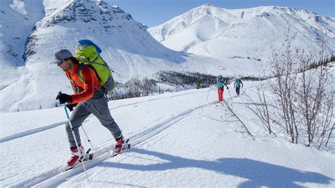 What It Feels Like To Ski In Banff National Park On The Wapta Icefield