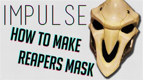 How To Make Reapers Mask From Overwatch Youtube