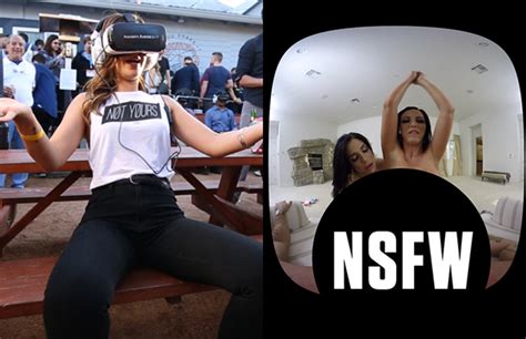 Virtual Reality Porn With Nikki Benz Kimber Lee And Naughty America At Sxsw Complex