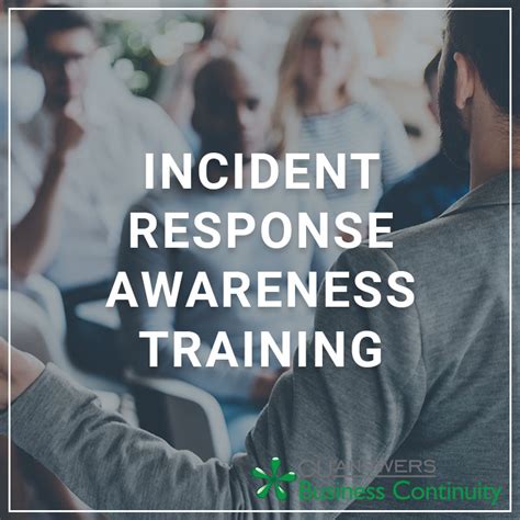 Incident Response Awareness Training Cuanswers Store
