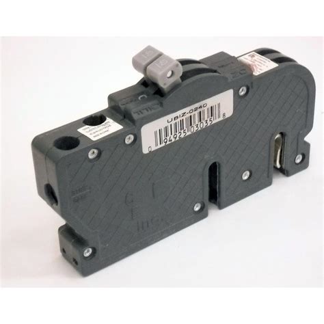 Electrical & lighting equipment, supply & services. Thin 40-Amp Double-Pole Type-Z Circuit Breaker ...