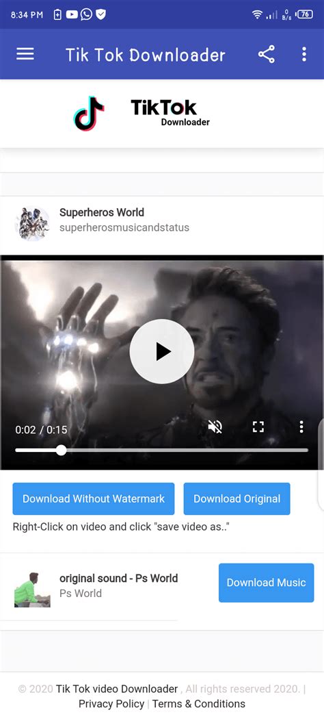 Search by username, hashtag or video url & download video with or without watermark. Tik Tok Video Download Without Watermark Full Unlocked
