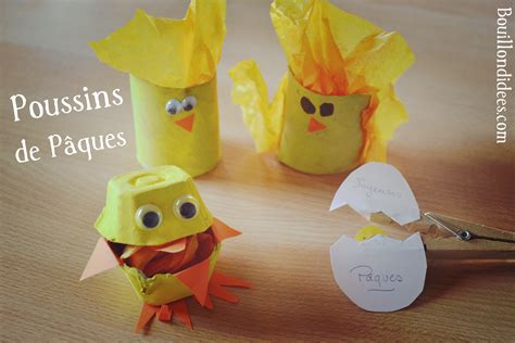 DIY - bricolage de Pâques : nos petits poussins