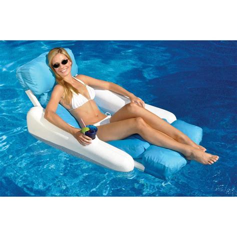Swimline Sunsoft Sunchaser Swimming Pool Floating Lounge Chair