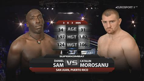 Daniel sams is an australian cricketer who was born on october 27, 1992, in. Daniel Sam vs Catalin Morosanu - Superkombat in San Juan ...