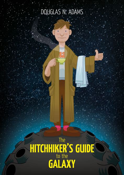 The Hitchhikers Guide To The Galaxy Cover On Behance