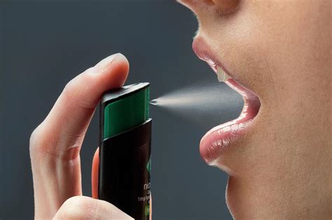Nicotine Mouth Spray Photograph By Saturn Stillsscience Photo Library