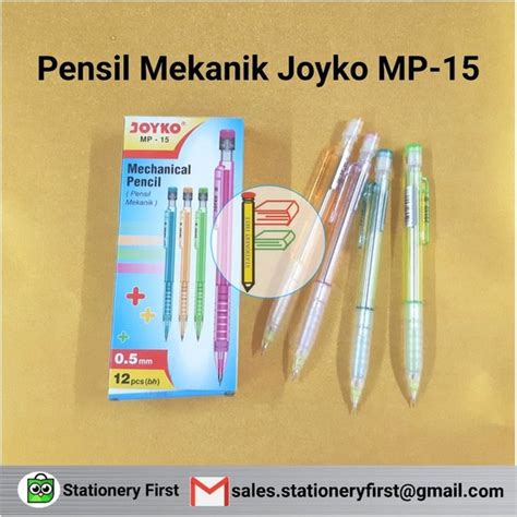 Jual Pensil Mekanik Mechanical Pencil Joyko 05mm Mp 15 Per Pack 12pcs