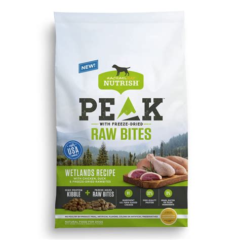 Rachael Ray Nutrish Peak Natural Grain Free Dog Food With Freeze Dried