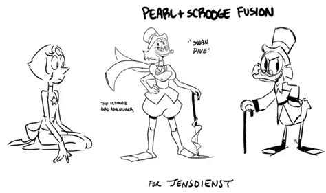 Pearl Scrooge Mcduck Fusion From Drawing Stream With