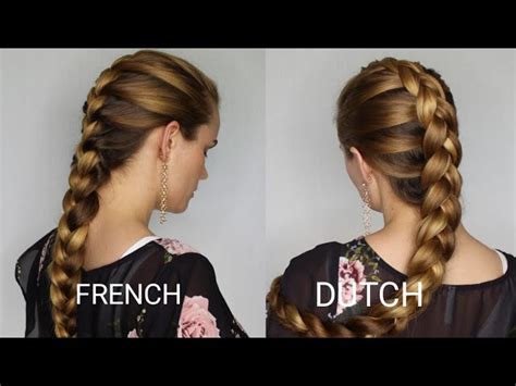 dutch braid vs french braid