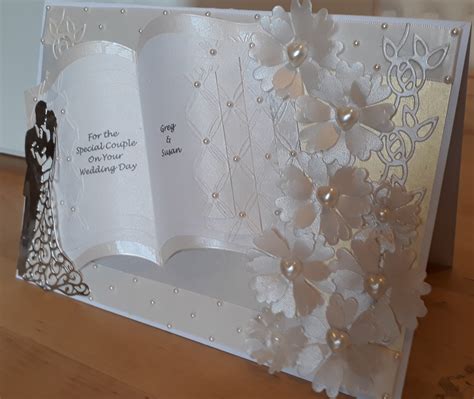 Wedding Card Handmade And Personalised