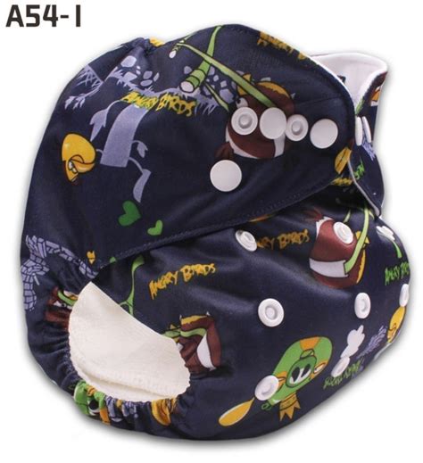 Angry Birds Happy Flute Baby Printed Cloth Diapers Us68 Adult Cloth