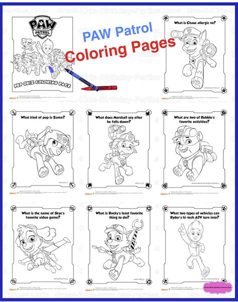 Paw Patrol Birthday