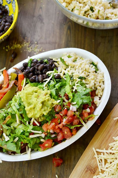 Healthy Chipotle Burrito Bowl Recipe Foodrecipestory