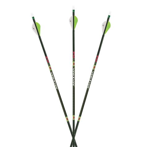 Carbon Express Arrows Maxima Triad Red Zone 12 Pack Bare Shafts 300 350