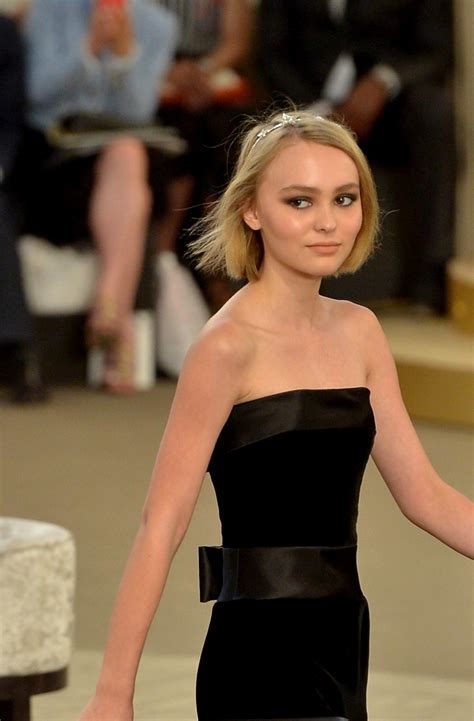 Lily Rose Depp Makes Catwalk Debut Design Passion