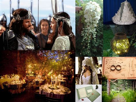 Lord Of The Rings Wedding Inspiration Fantastical