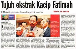 January 10, 2015@noradilarezkyrich leave a comment. Ekstrak Kacip Fatimah Phyto Plus Keluaran UTM | Kelebihan ...