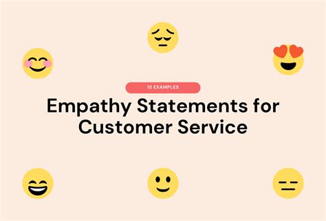 15 Examples Of Empathy Statements For Customer Service Keeping
