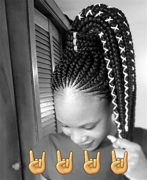 Pin By Nicky Jackson On Braids N Twists Ghana Braids Hairstyles
