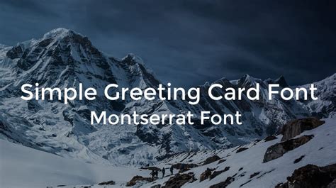 19 Greeting Card Fonts