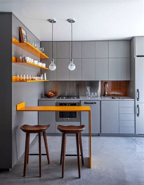 20 Modern Small Apartment Kitchen Design