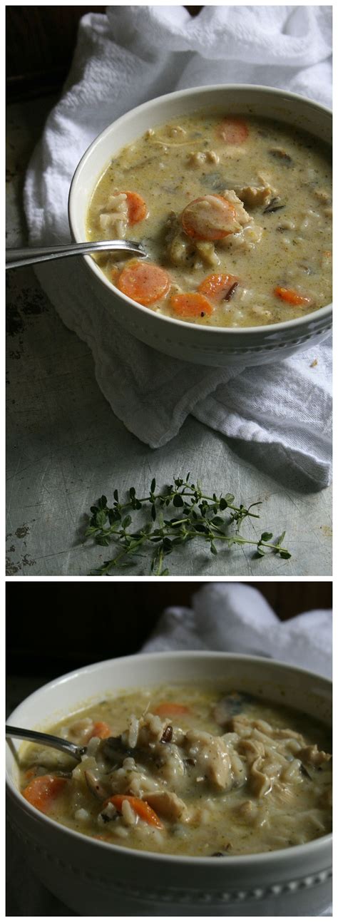 It's loaded with a generous amount of turkey or chicken, has a great combo of veggies and it uses a wild rice blend instead of plain old wild rice. Creamy chicken and wild rice soup | Creamy chicken ...
