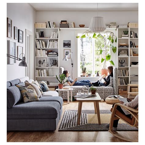 Ikea Billy Bookcase White Products In 2019 Ikea Living Room Home