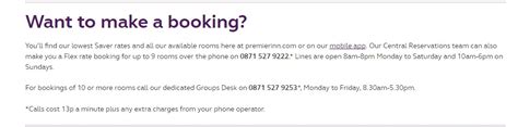 You will find a work desk, hypnos beds, a choice of firm and soft pillows, and Premier Inn Hotel Customer Service, and Contact Number ...