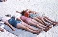 Florida Memory View Showing People Tanning At Lido Beach On Lido Key