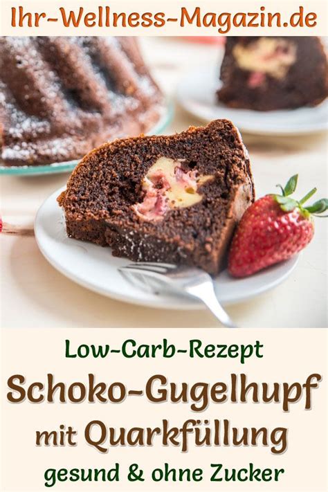 Low carb kuchen mit quark. Low Carb Schoko-Gugelhupf mit Quarkfüllung - Rezept ohne ...