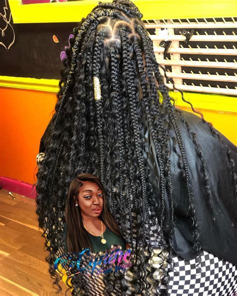 This plaiting technique gave birth to braids style, that can actually be twists or curls or even box braids. BRAIDS and CURLS means Bih Who am I 😍😍😍💖!!!! MESSY GODDESS ...