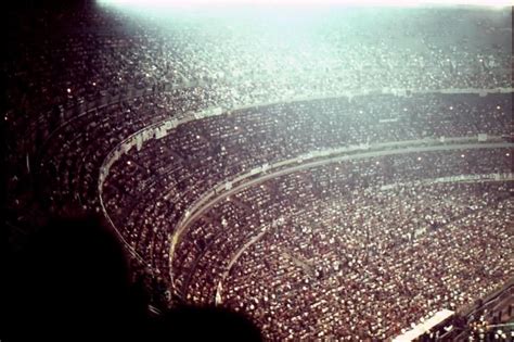 The Inside Of Shea Stadium During Their Final Us Concert The