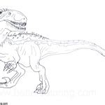 Indoraptor Coloring Pages - Free Printable Coloring Pages