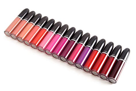 Sneak Peek Mac Retro Matte Liquid Lipsticks Photos Swatches