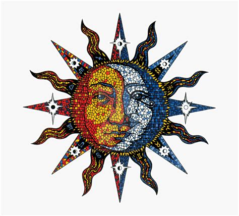 Celestial Sun And Moon Wallpaper