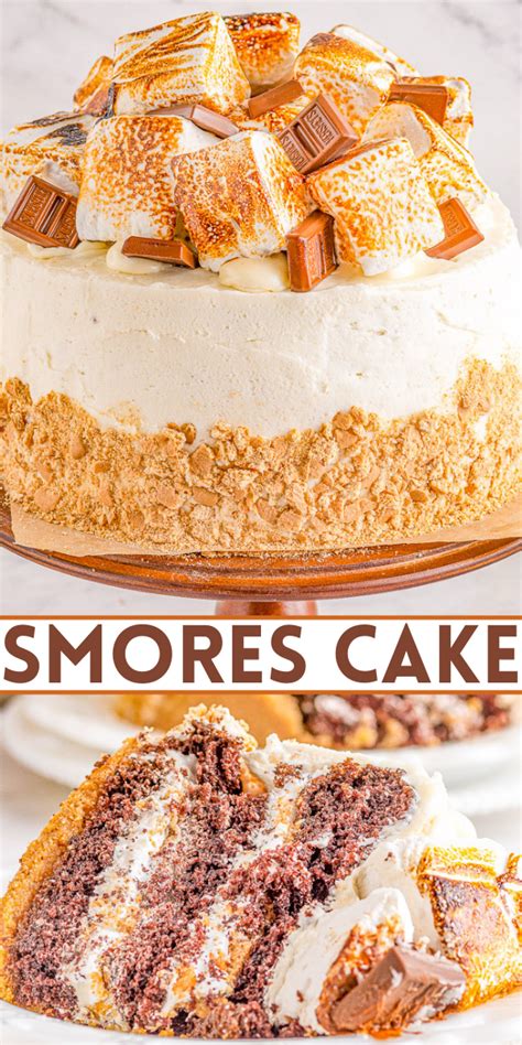 Smores Cake Averie Cooks