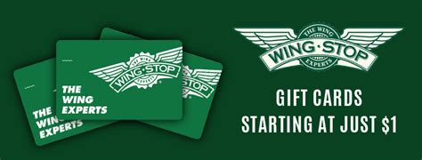 Check your wingstop gift card balance by either visiting the link below to check online or by calling the number below and check by phone. Wingstop Lunch Special Deals: Sort Hunger Pangs Under $15