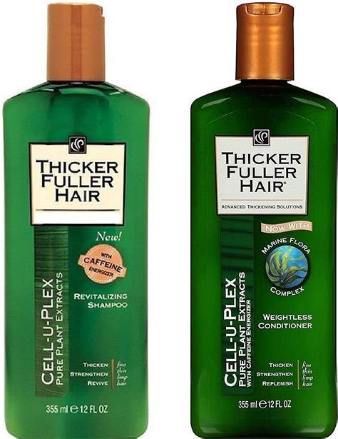 Thicker Fuller Hair Duo Set Revitalizing Shampoo And Weightless