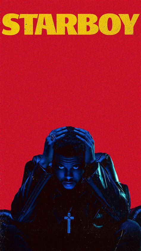 Download The Weeknd Starboy Cover Art Wallpaper